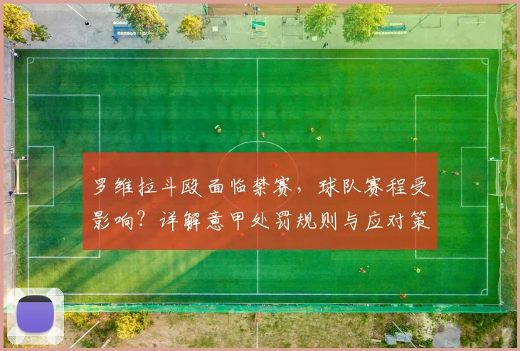 罗维拉斗殴面临禁赛,球队赛程受影响?详解意甲处罚规则与应对策略