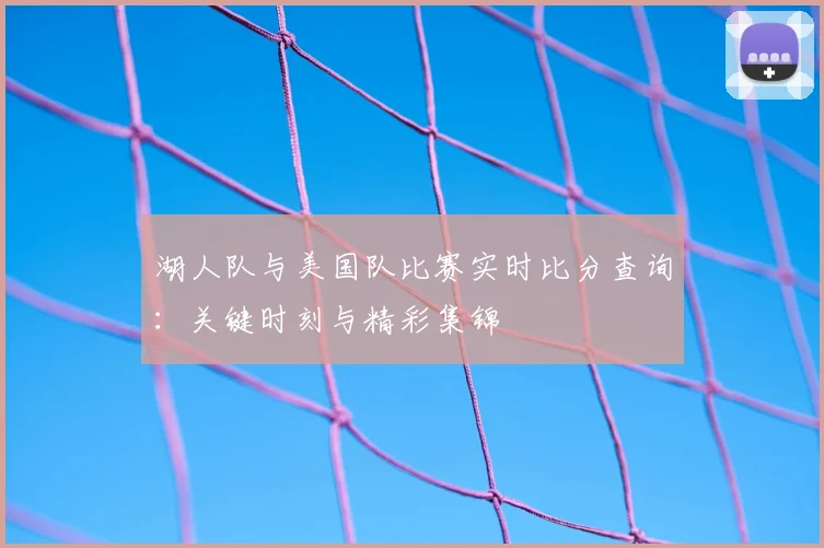 湖人队与美国队比赛实时比分查询:关键时刻与精彩集锦