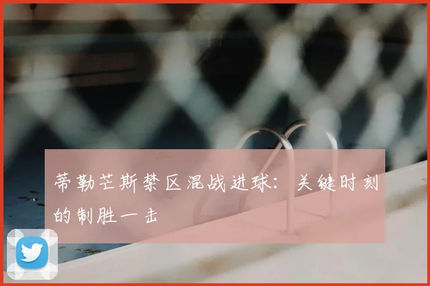蒂勒芒斯禁区混战进球：关键时刻的制胜一击